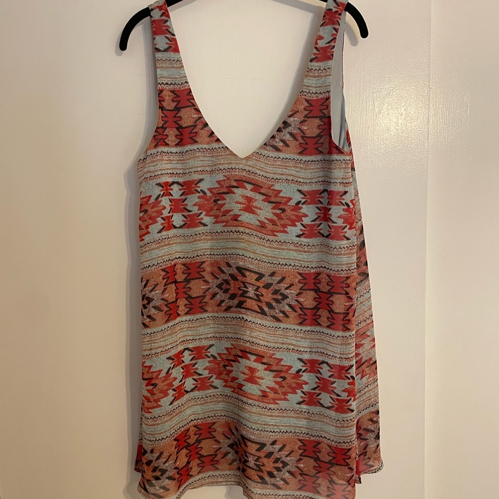 Show me your mumu Aztec Tunic/Mini dress